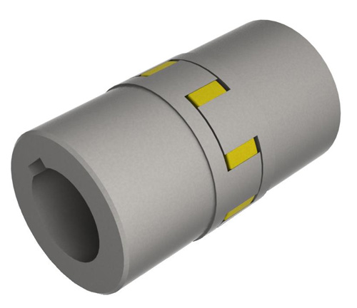 Coupling made on customer's drawing of cast iron, steel or aluminum